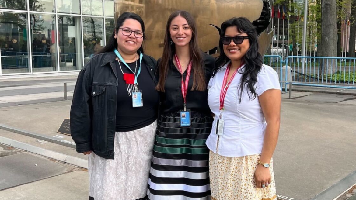 IJA members deliver statements at the UNPFII