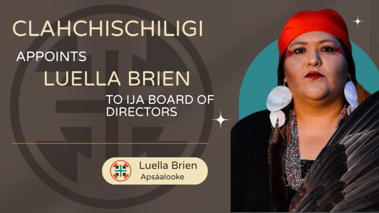 Clahchischiligi appoints Brien to IJA Board of Directors